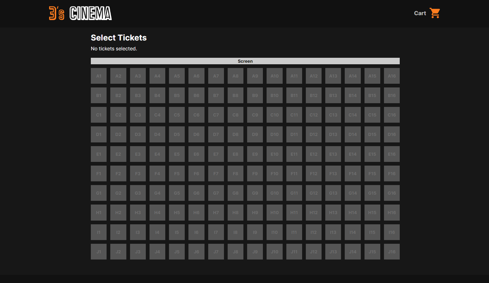 Picture of cinema tickets